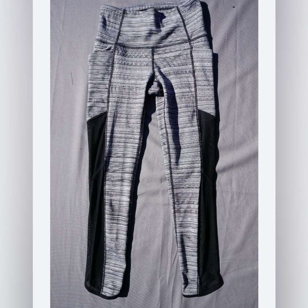 Athleta Chaturanga Mesh High Rise Leggings​​​